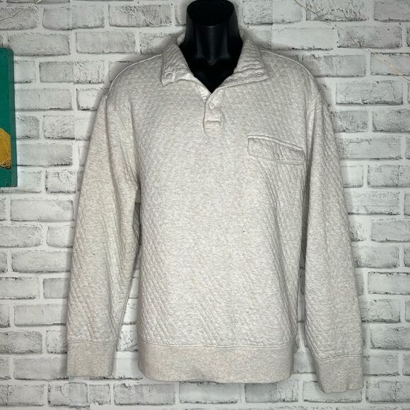 Goodfellow & Co Quilted Half Zip Sweatshirt Size XL - Picture 1 of 4